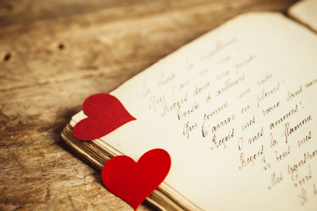 Share a love journal