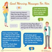 Good Morning Messages For Him - More than 400 Ways to Please Him