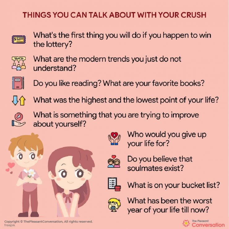 100 Things To Talk About With Your Crush What To Talk About With Your 