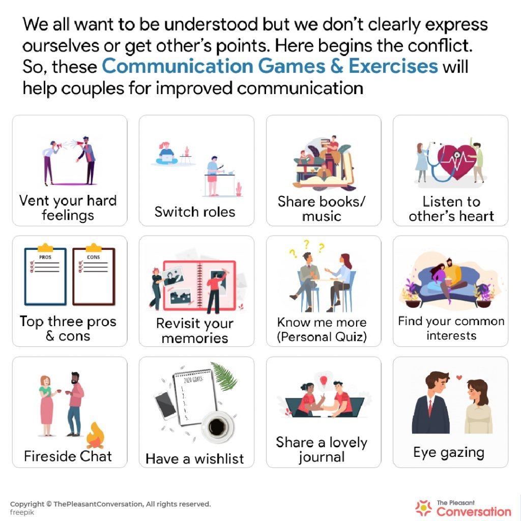 15 Communication Exercises for Couples To Adopt