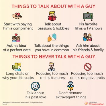 40 Things to Talk About with a Guy To Make Conversations Interesting