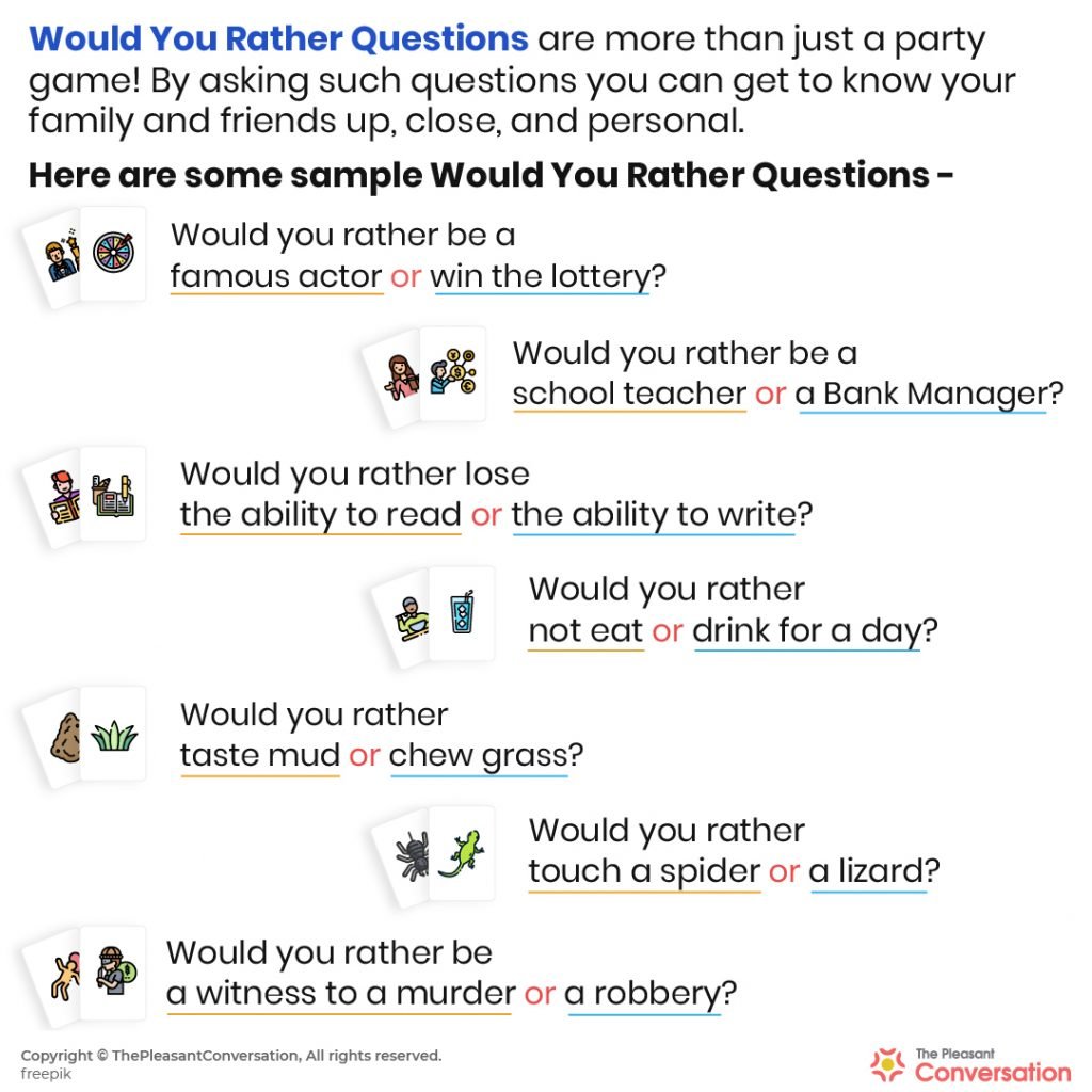 800 Would You Rather Questions - The Only List You'll Need!