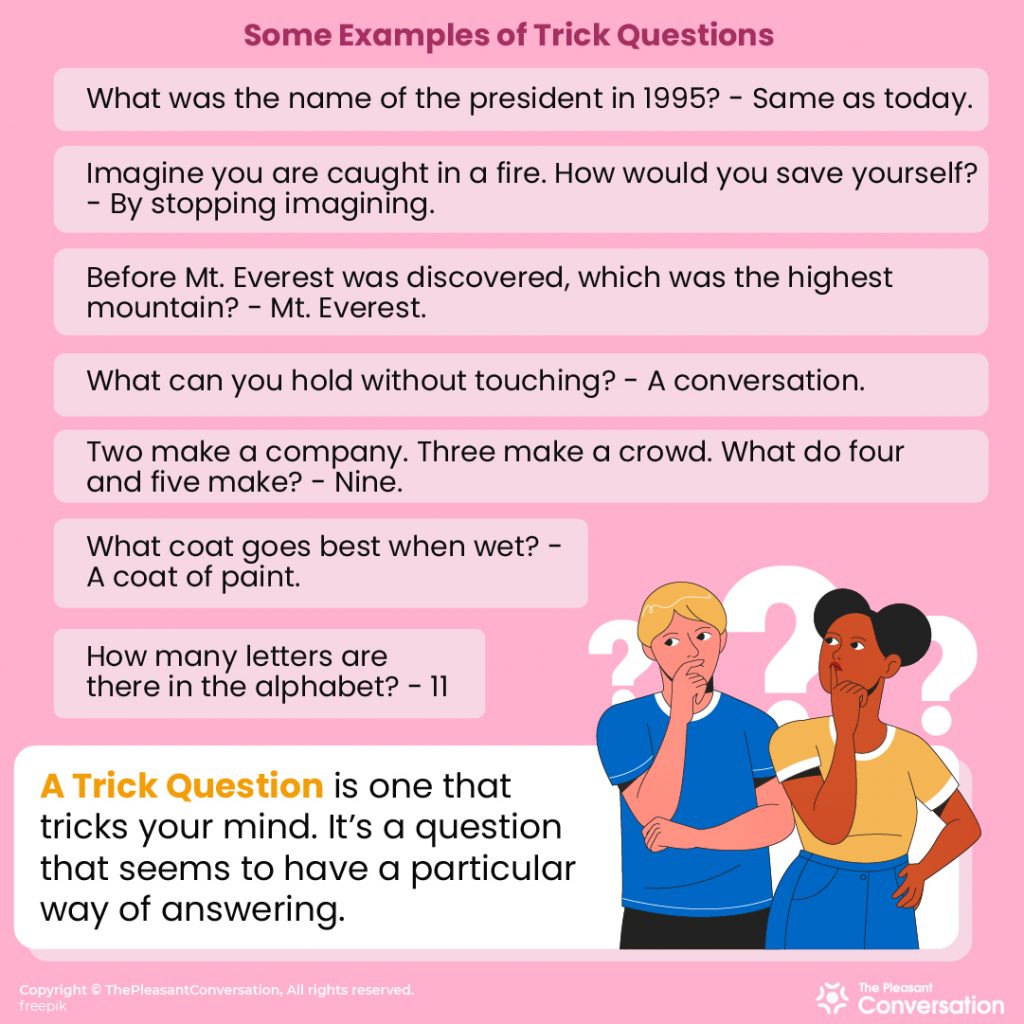 300 Trick Questions to Put Your Mind to Work | Confusing Questions