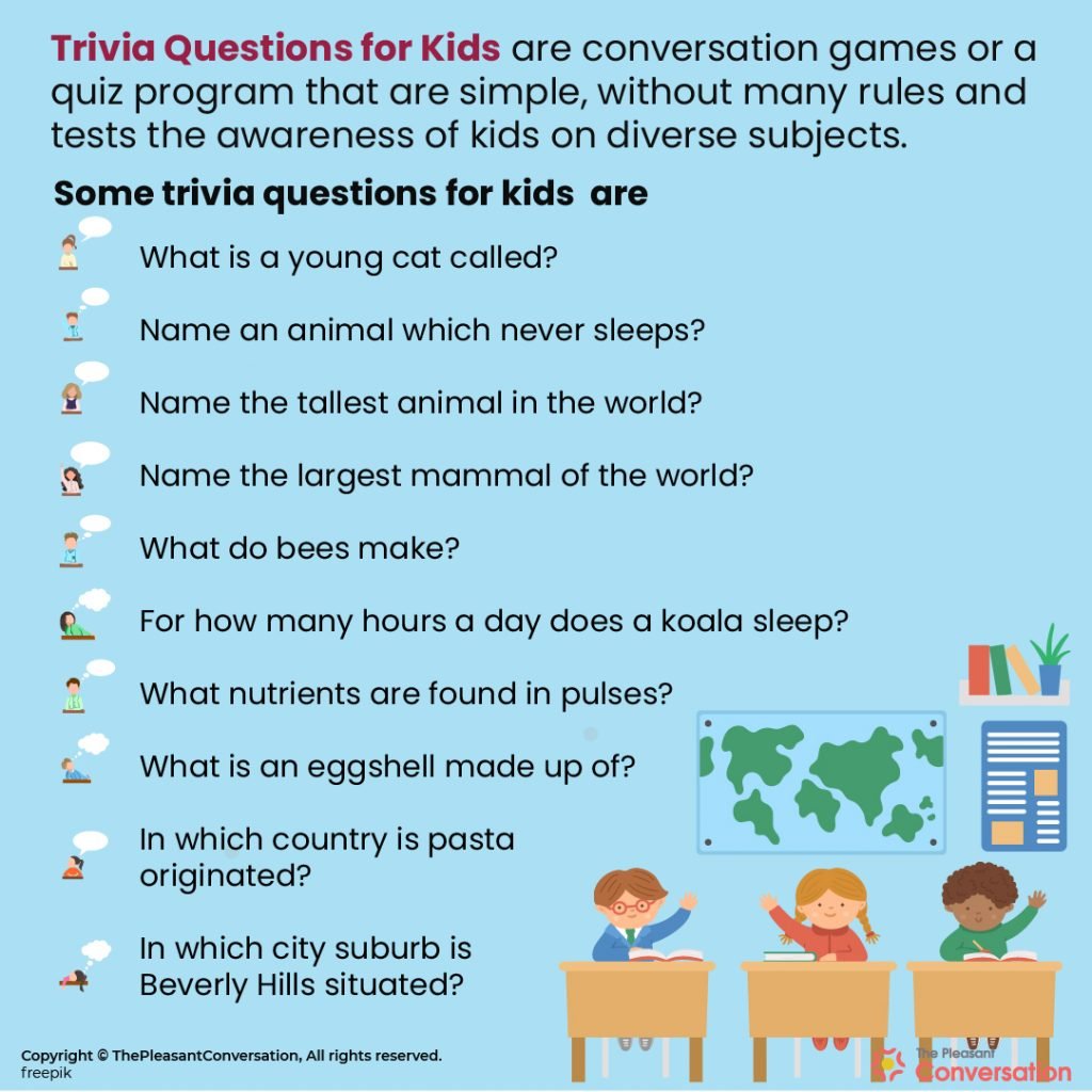 2017 trivia questions for kids