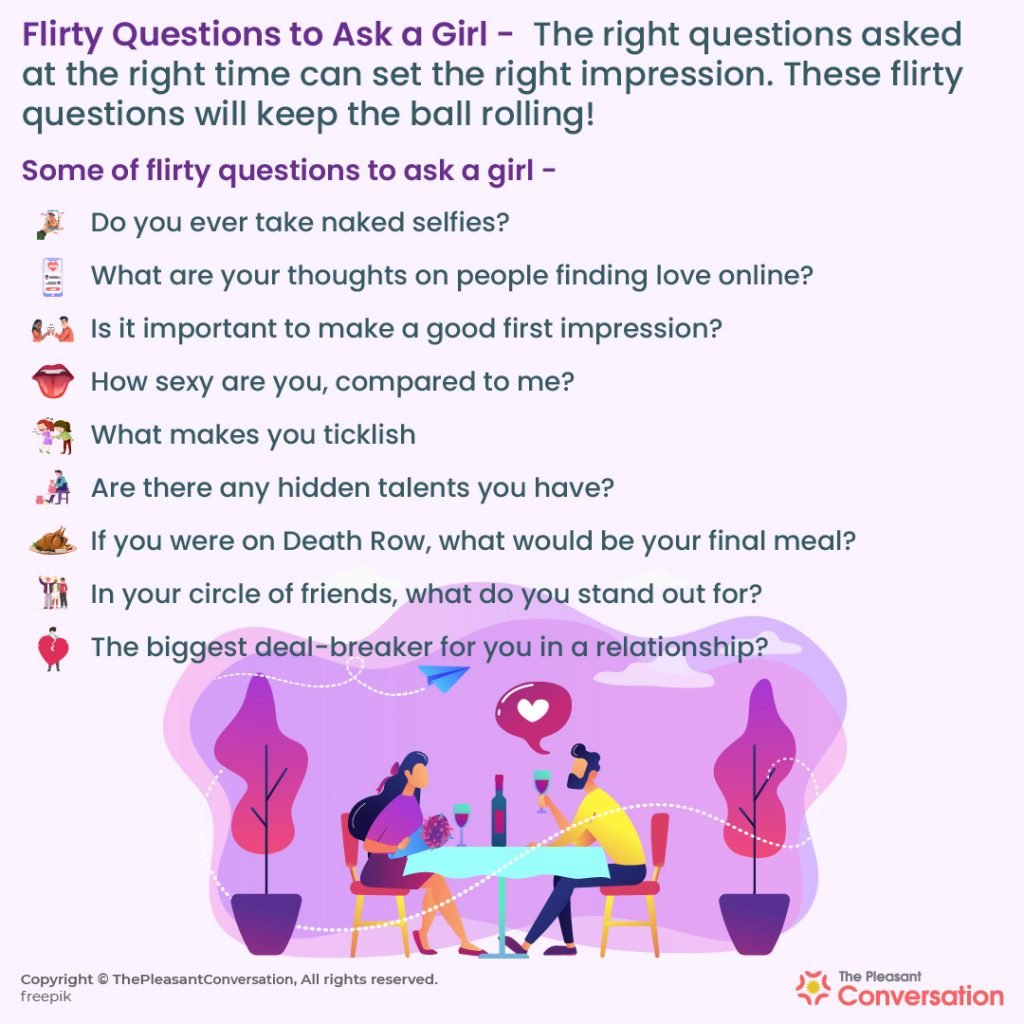 300 Flirty Questions to Ask a Girl - A One-Stop Guide