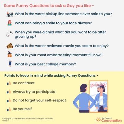 400 Funny Questions to Ask a Guy to Make Conversations Funny