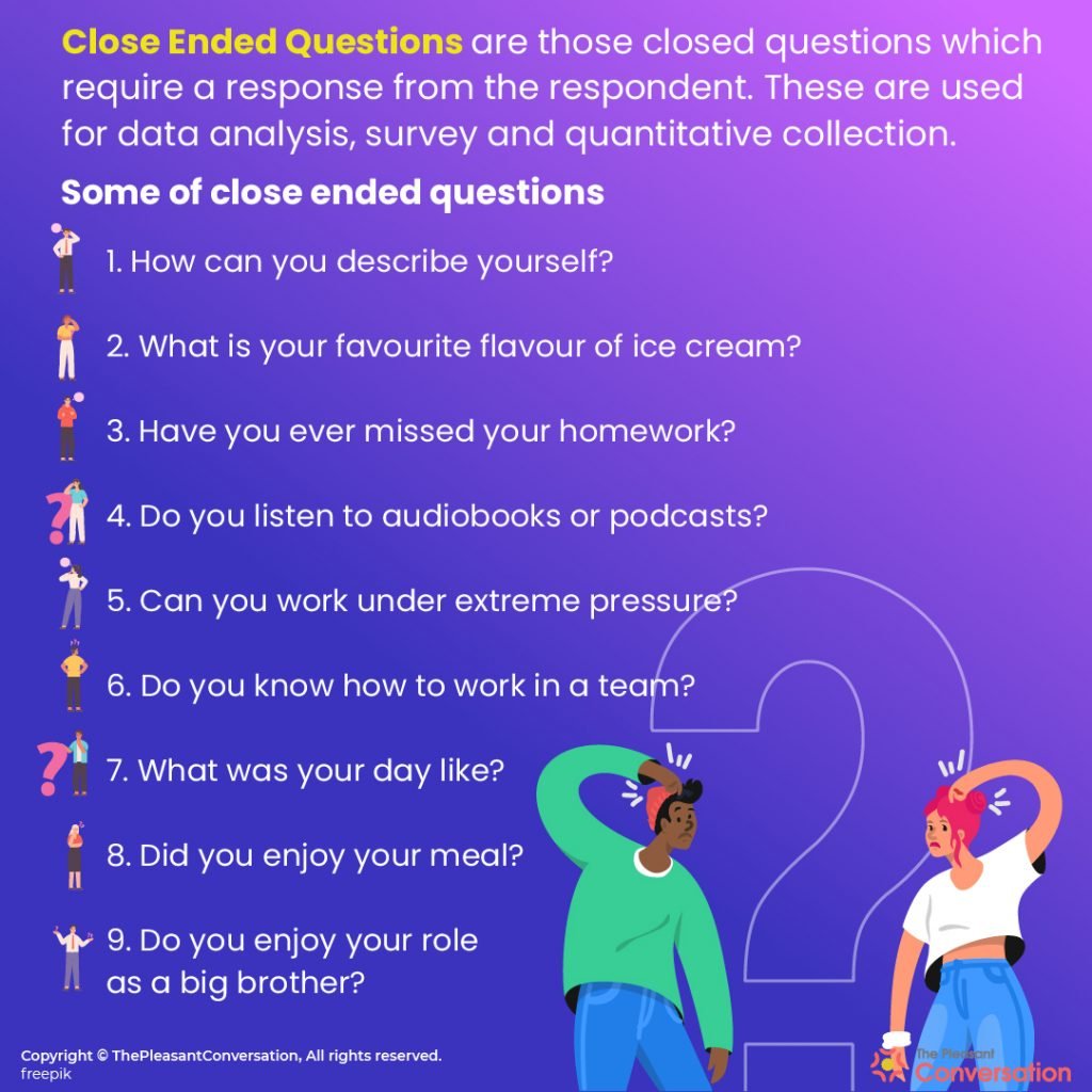 8-closed-ended-interview-questions-with-sample-answers-support-your