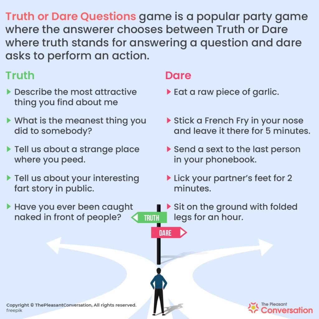 1000+ Truth or Dare Questions - The Ultimate List!
