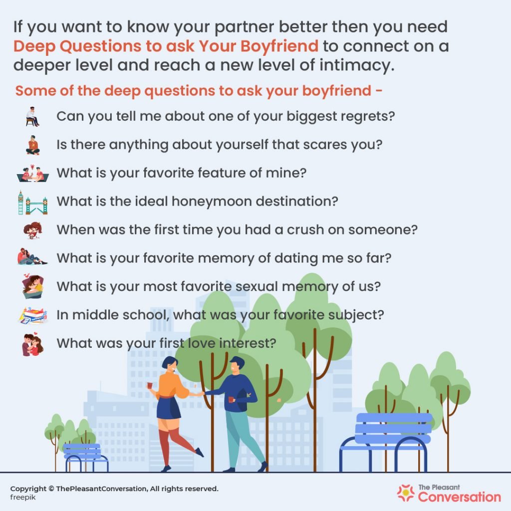 500+ Deep Questions to Ask Your Boyfriend to Strengthen the Relationship