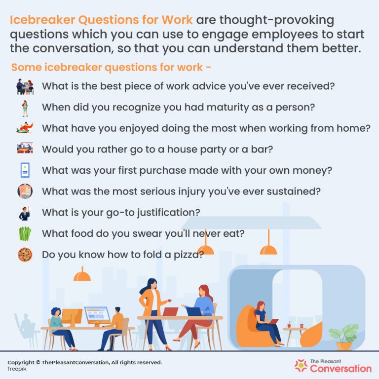 525 Ice Breaker Questions for Work You'll Ever Need
