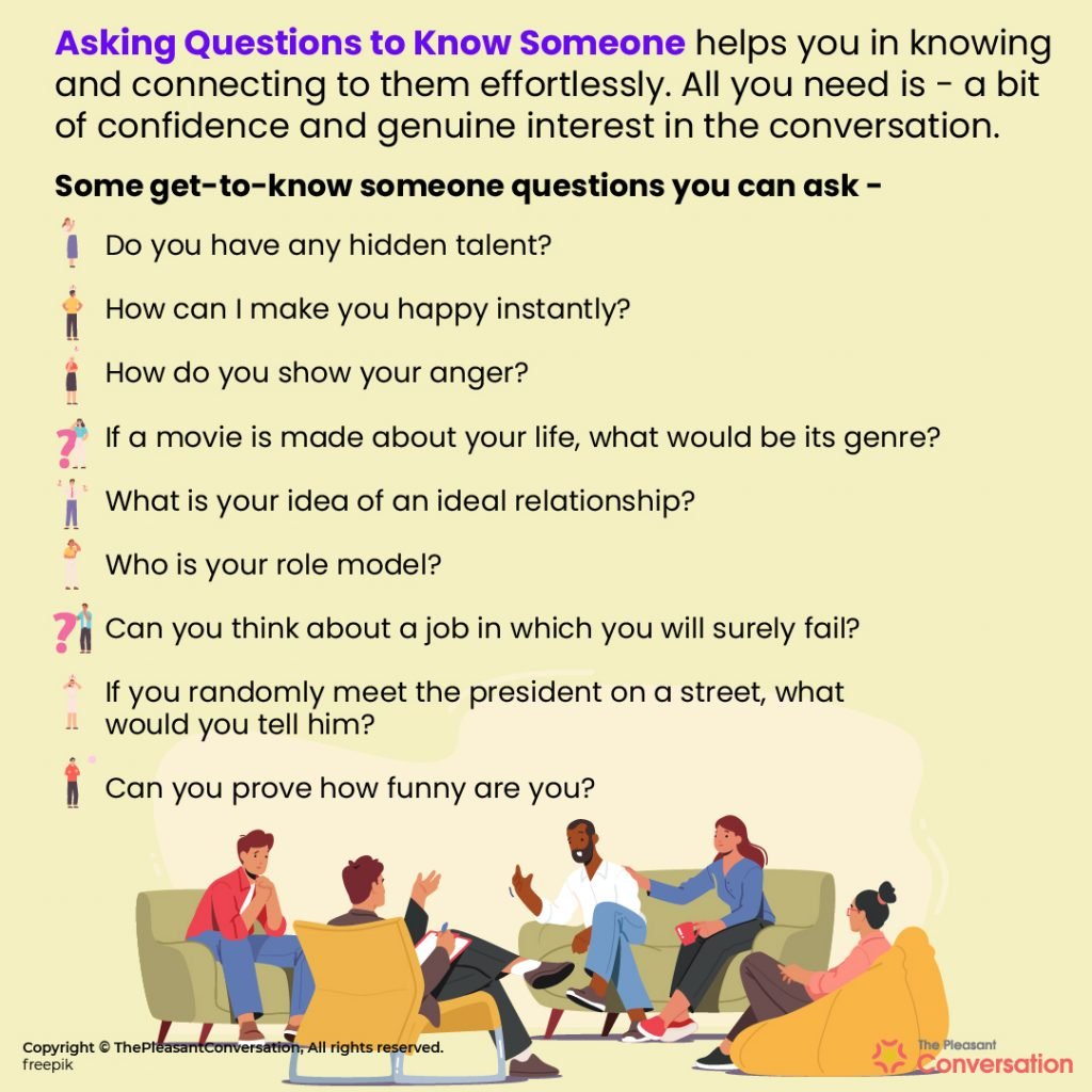 Questions To Get To Know Someone Reddit