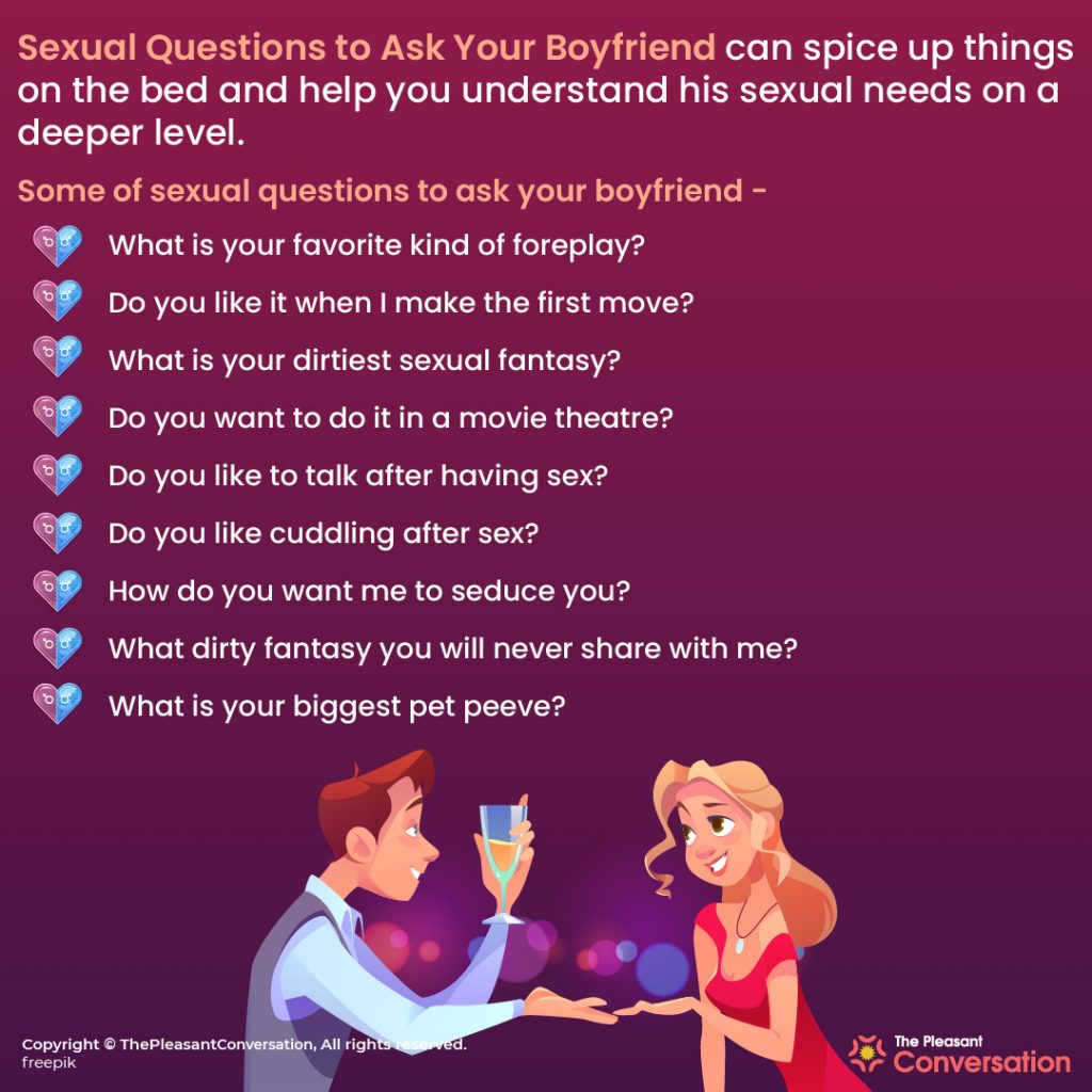 300+ Sexual Questions to Ask Your Boyfriend and Get Him in the Mood