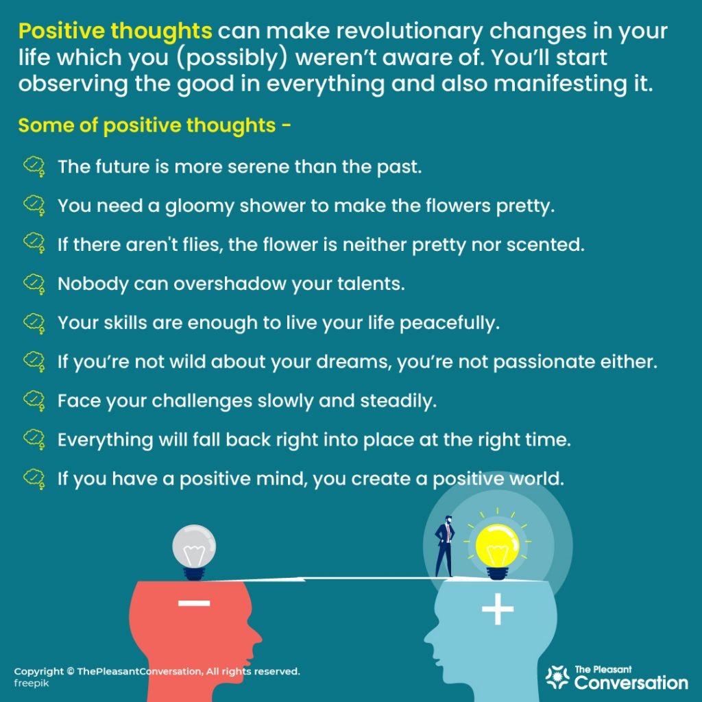 500+ Positive Thoughts to Start Your Day with – the only list you’ll ever need!