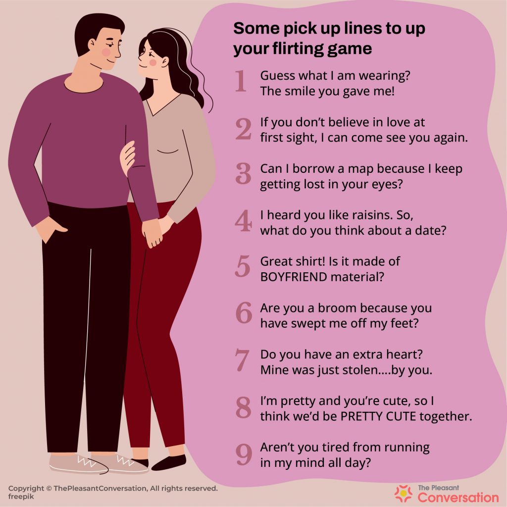 850 Awesome Pick Up Lines To Level Up Your Flirting Game 1 1024x1024 