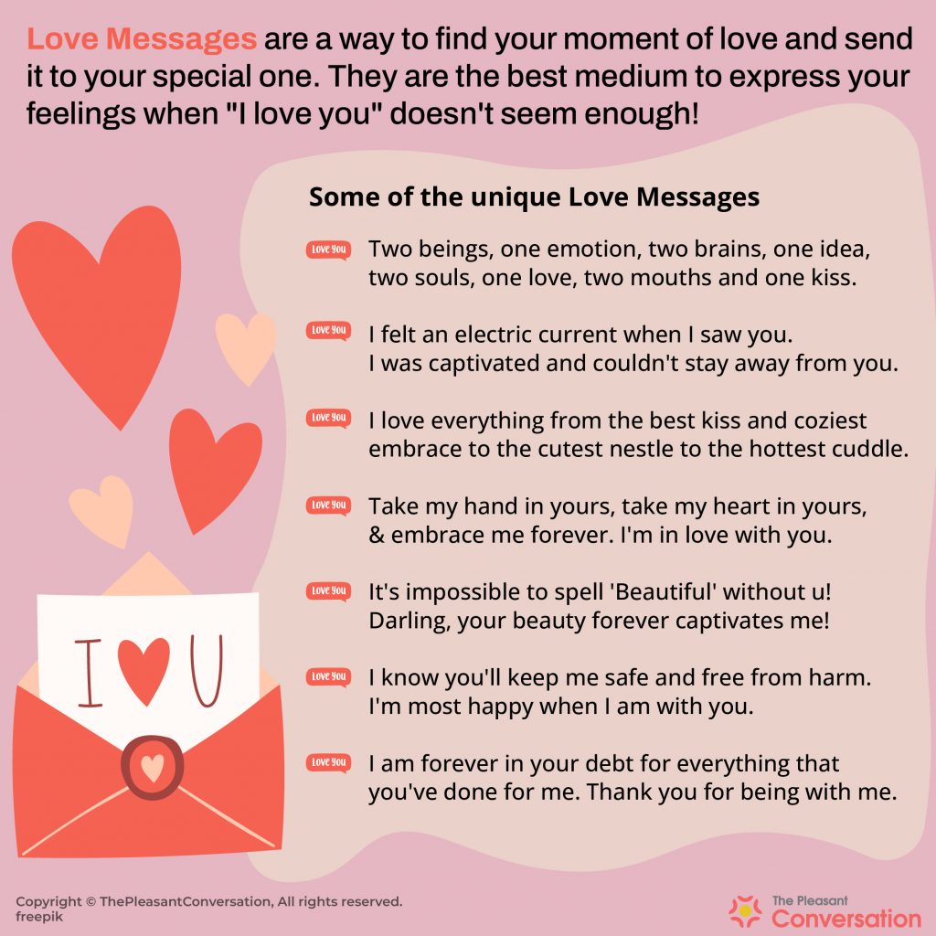 Love Messages - More than 400 Messages to Help You Express Your Love