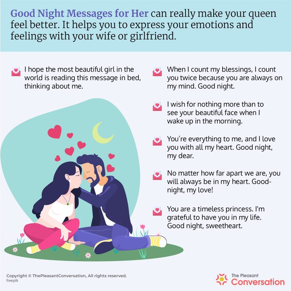 400+ Good Night Message for Her to Show That She is Special